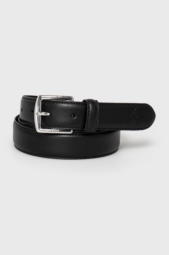 Кожаный ремень Polo Ralph Lauren чёрный 405828968001