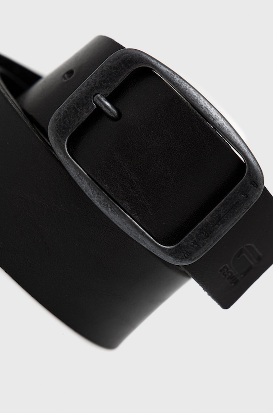 G-Star Kožený opasok Mett D18743.C579 čierna AA00