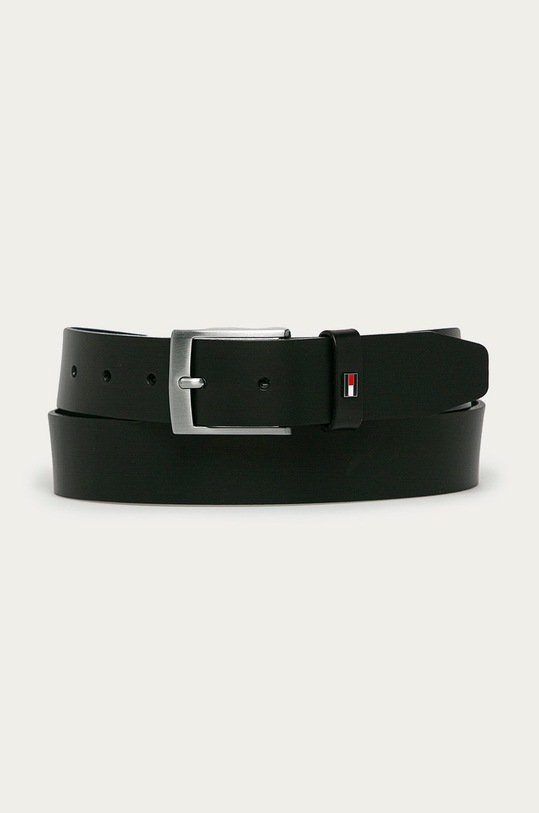 Tommy Hilfiger - Kožený opasok čierna AM0AM07320.4891
