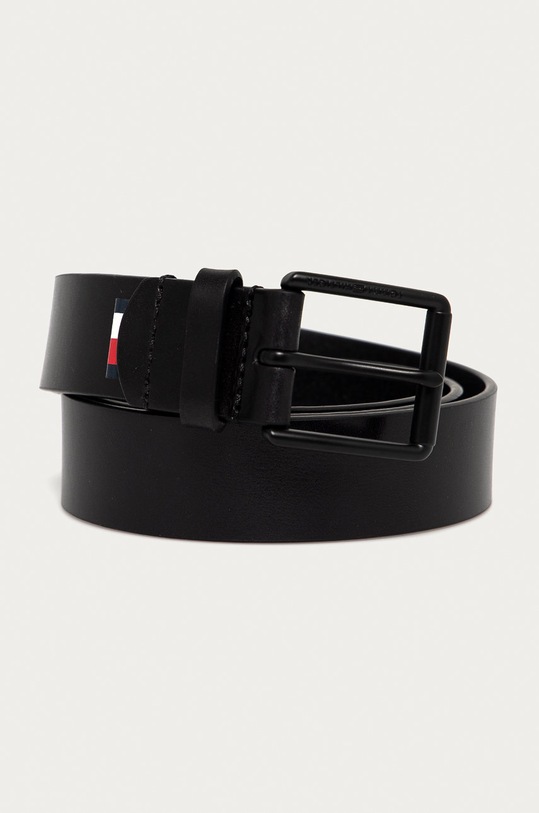 Detský opasok Tommy Hilfiger čierna AM0AM07336.4891