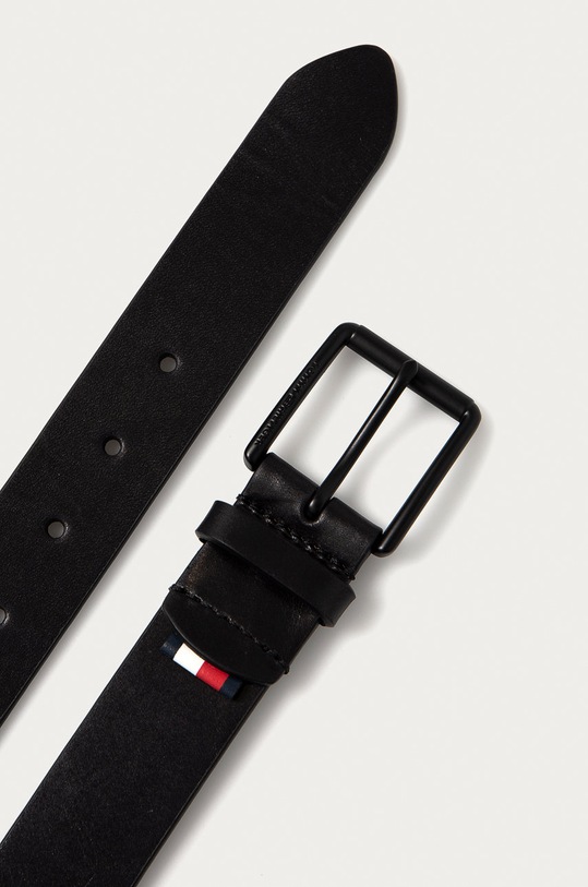 Detský opasok Tommy Hilfiger AM0AM07336.4891 čierna SS21