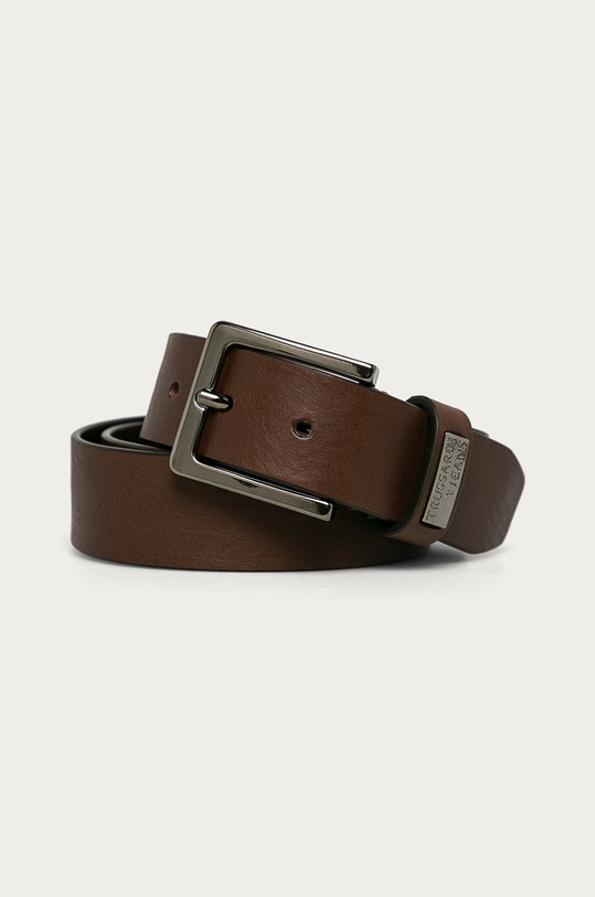 Trussardi Jeans - Kožený opasok hnedá 71L00120.9Y099998