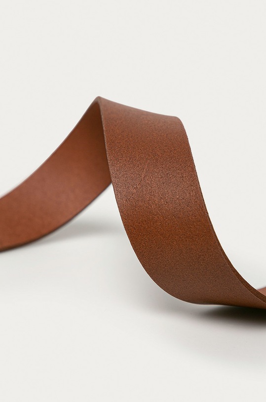 Wrangler pasek skórzany W0080US6K brązowy AA00