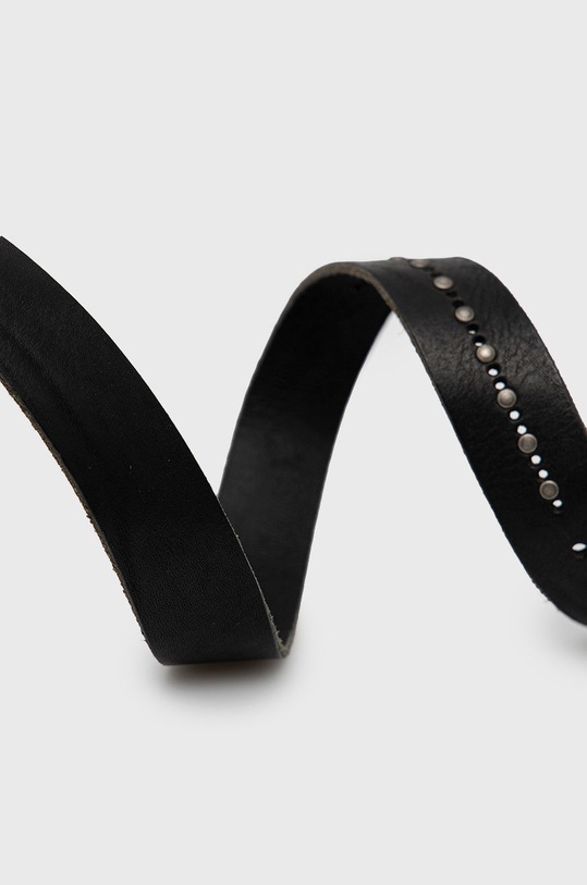 Sisley Pasek skórzany 6G8ZMB0J1.700 czarny SS21