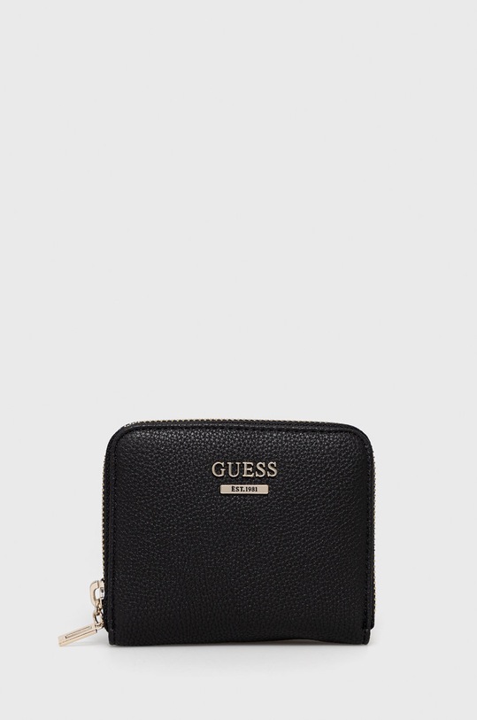 Peňaženka Guess jednofarebný čierna SWVG78.78370