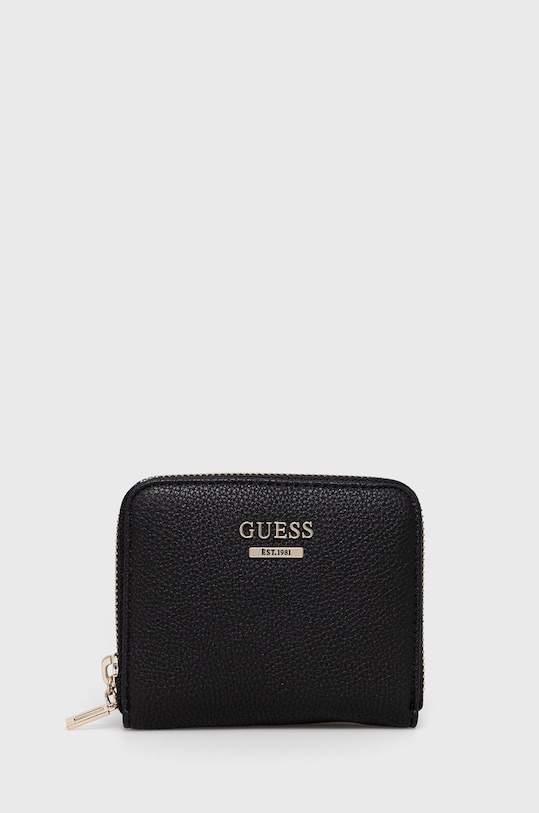 Peňaženka Guess jednofarebný čierna SWVG78.78370