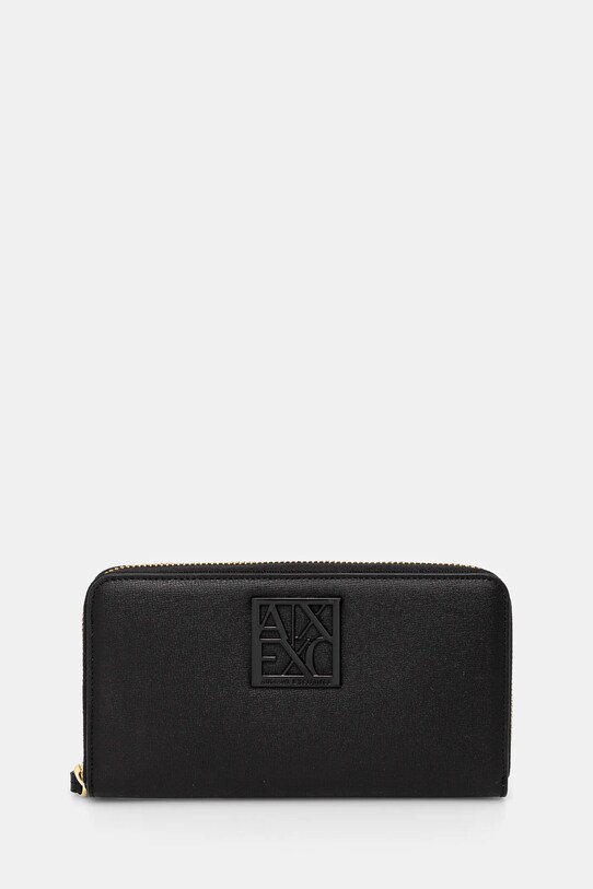 Armani Exchange - Гаманець імітація лицьової шкіри чорний 948486.0A874