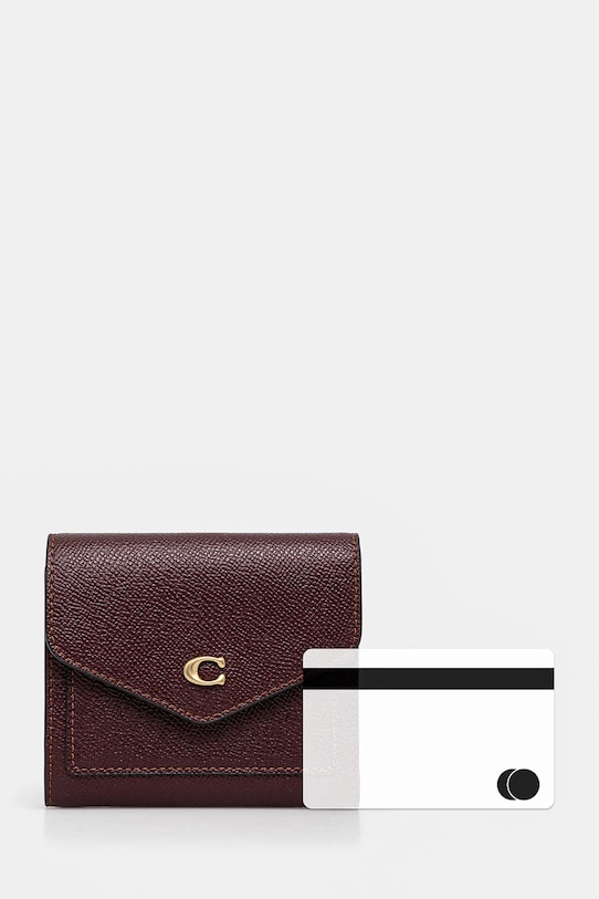 Портмоне Coach Wyn Small Wallet C2328 бордо