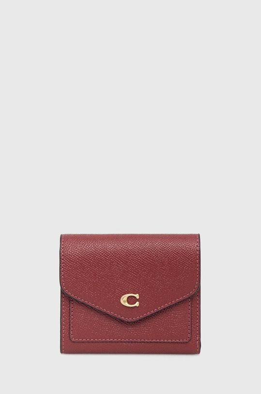 Coach portofel piele burgundia C2328