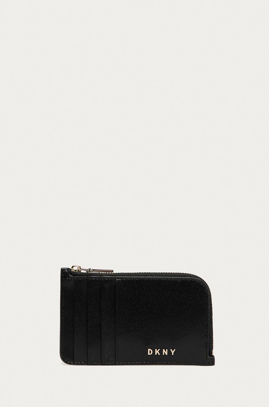 Peněženka Dkny přírodní kůže černá R01Z3H42