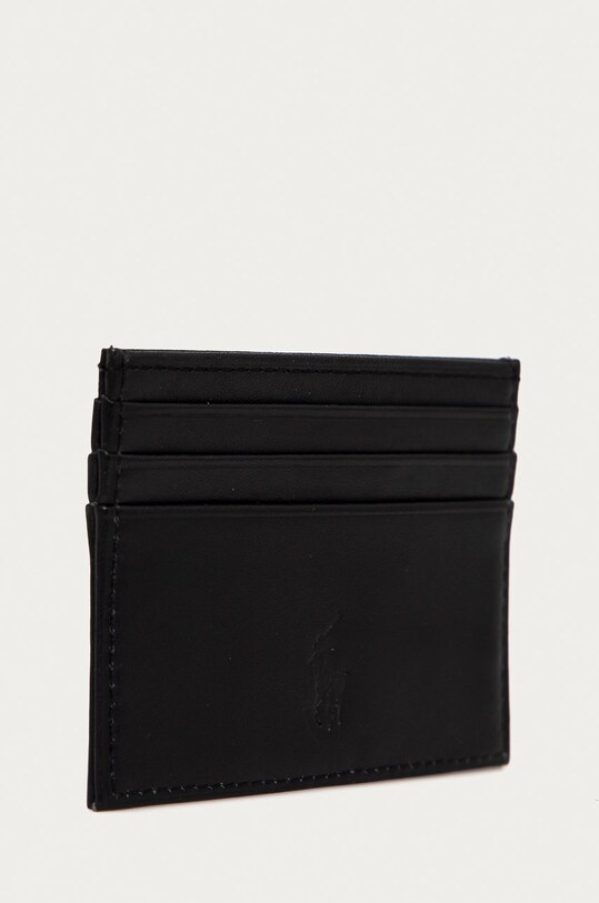 Аксесуари Шкіряний гаманець Polo Ralph Lauren 405803867002 чорний