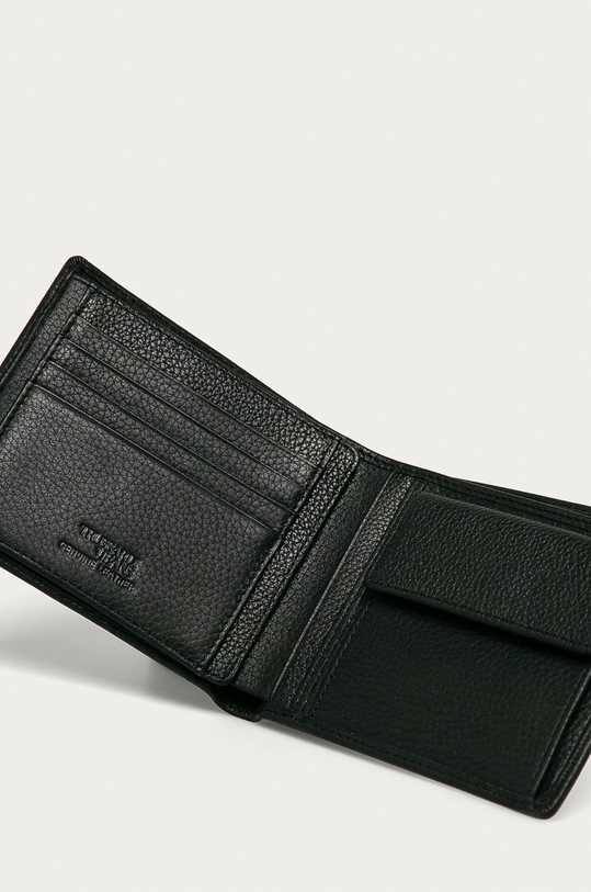 Trussardi Jeans - Kožená peňaženka čierna 71W00006.2P000185