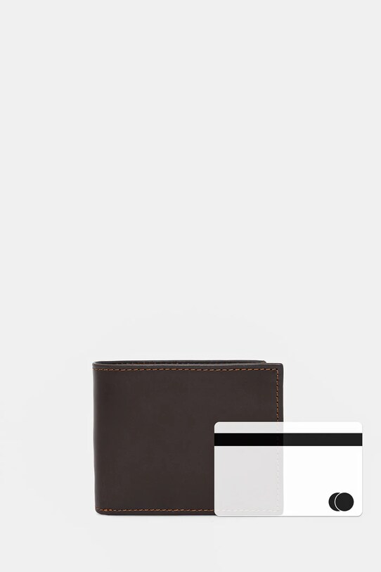 Levi's - Шкіряний гаманець 37541.0282 коричневий