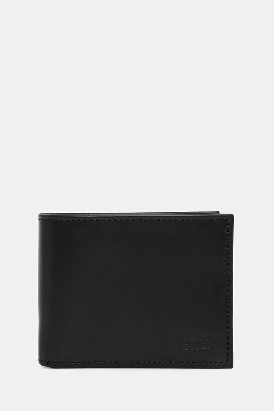 Levi's - Portofel de piele piele negru 37541.0283