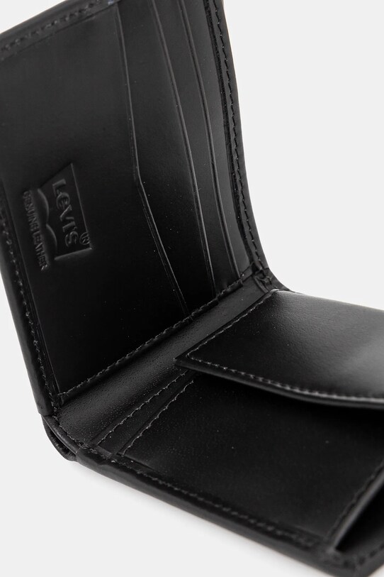 Accesorii Levi's - Portofel de piele 37541.0283 negru