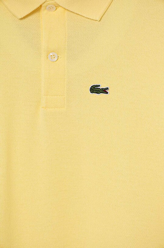 Chłopiec Lacoste polo bawełniane dziecięce PJ2909 żółty