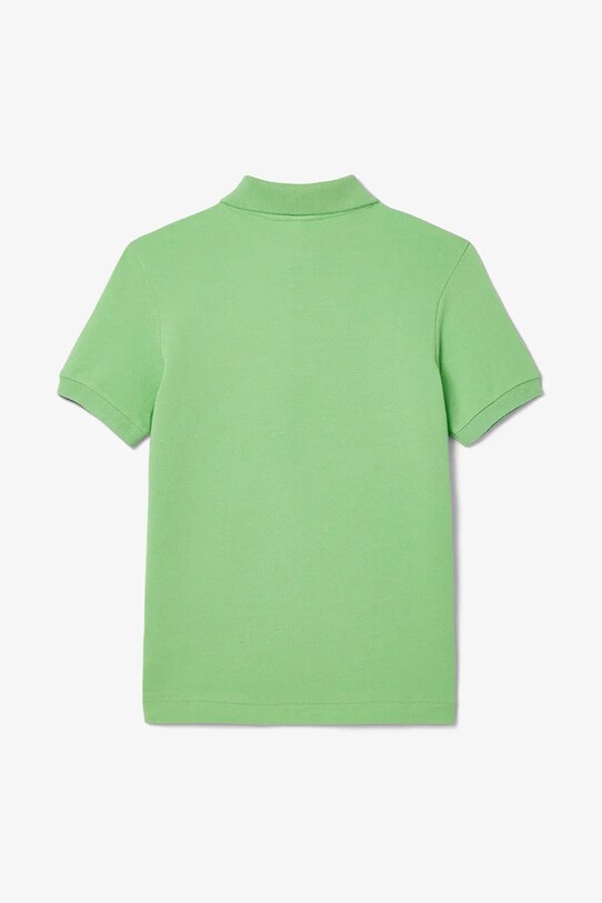 Мальчик Детское хлопковое поло Lacoste PJ2909 зелёный