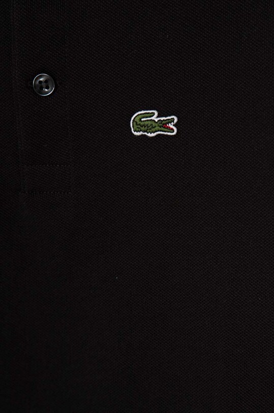 Мальчик Детское хлопковое поло Lacoste PJ2909 чёрный