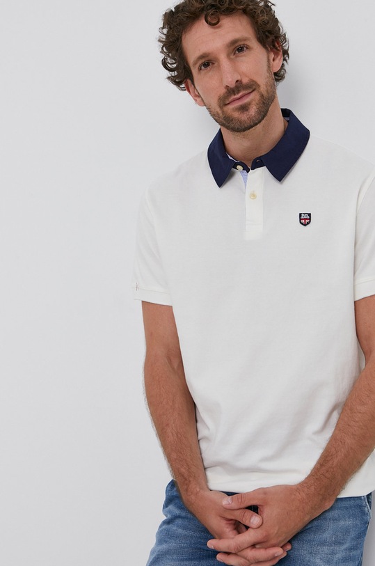 Pepe Jeans Polo Peter biały PM541208.803