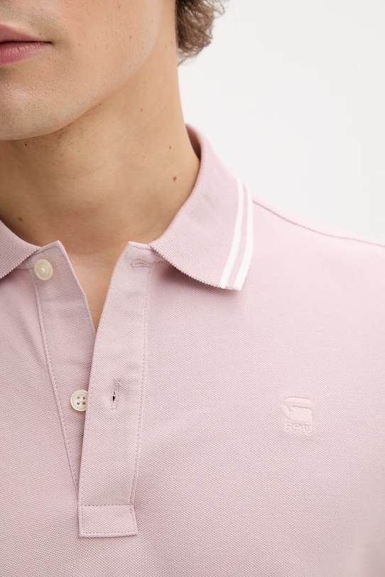 G-Star Raw polo D17127.5864 różowy