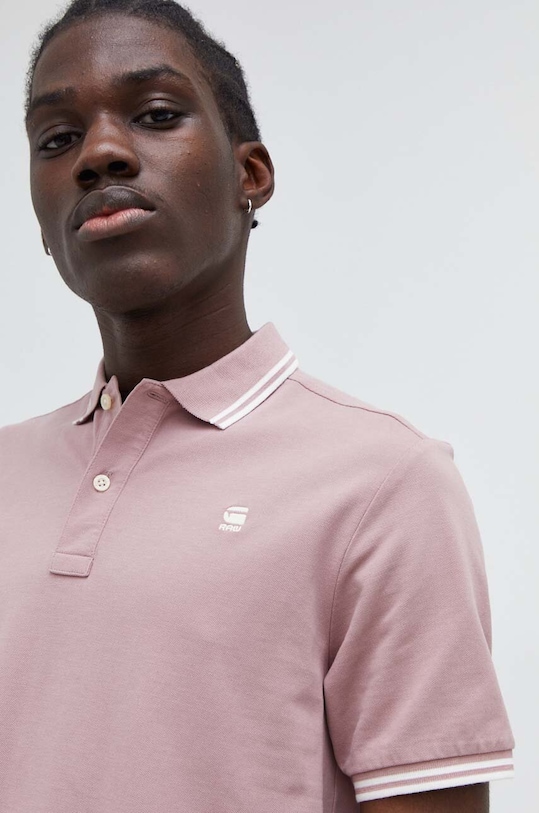 Odzież G-Star polo D17127.5864 różowy