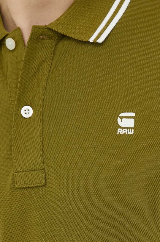 G-Star tricou polo D17127.5864 verde