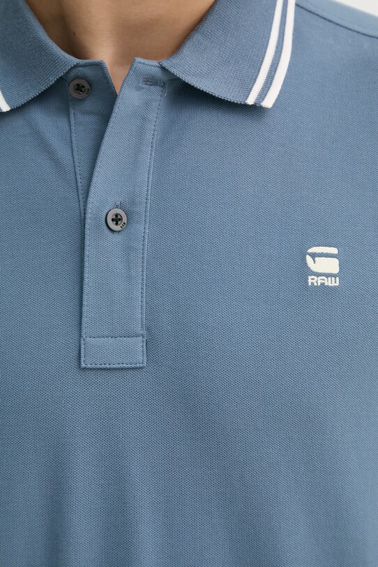 G-Star polo D17127.5864 niebieski
