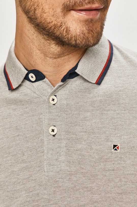 Produkt by Jack & Jones - Polo 12187214 szary