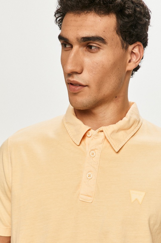 Wrangler Polo pomarańczowy W7ANDBA11