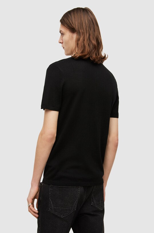 Одяг Поло AllSaints MK021N чорний