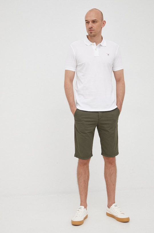 Gant polo bawełniane 2202 biały SS23