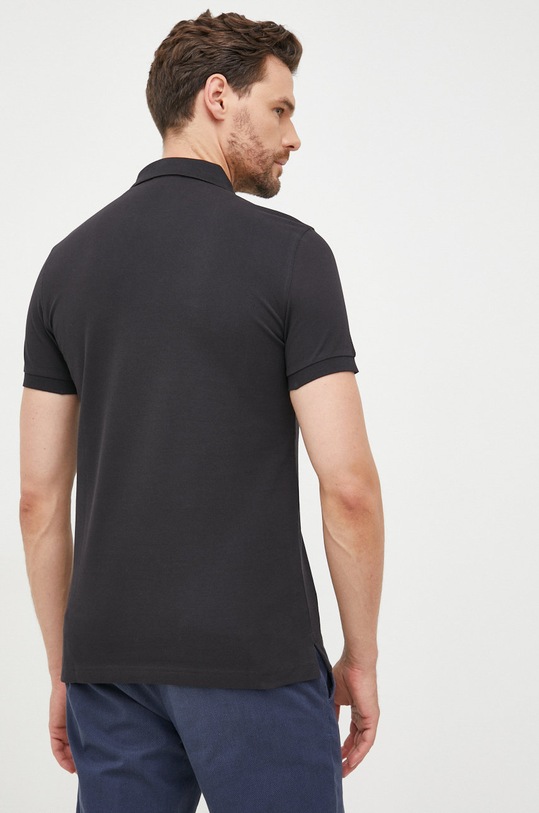 Oblečenie Bavlnené polo tričko Gant 2202 čierna