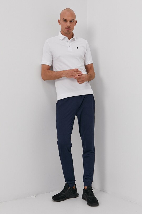 Peak Performance Polo G76711010 biały SS21