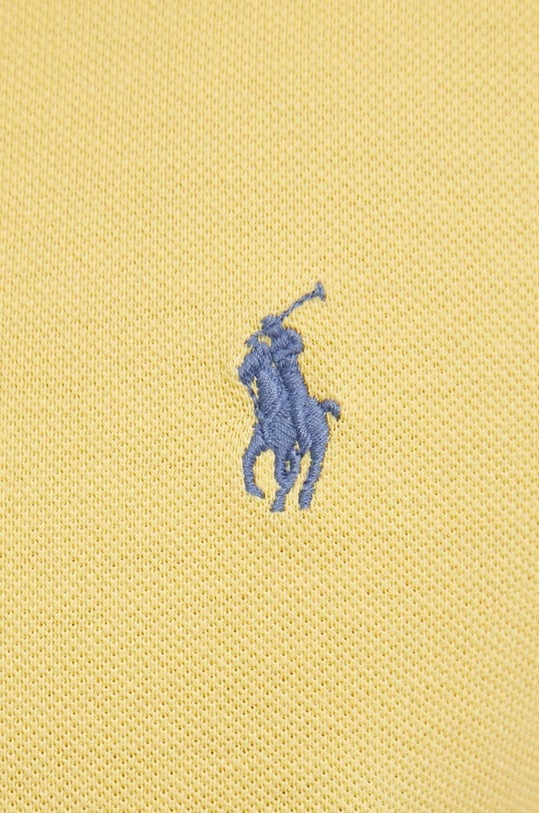 Bavlnené polo tričko Polo Ralph Lauren 710536856 žltá
