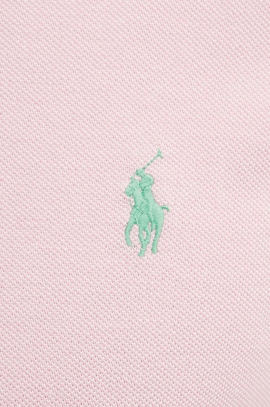 Polo Ralph Lauren polo bawełniane 710536856 różowy