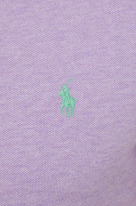 Polo Ralph Lauren polo bawełniane 710536856 fioletowy