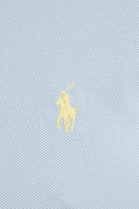 Bavlnené polo tričko Polo Ralph Lauren 710536856 modrá