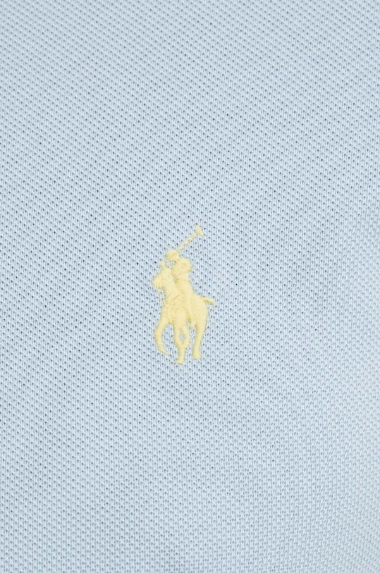 Bavlnené polo tričko Polo Ralph Lauren 710536856 modrá
