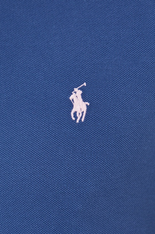 Bavlnené polo tričko Polo Ralph Lauren 710536856 tmavomodrá