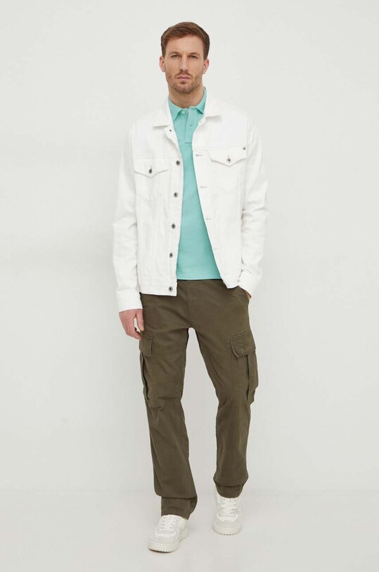 Бавовняне поло Polo Ralph Lauren 710536856 зелений AA00
