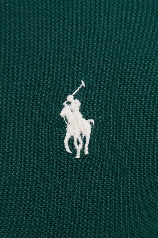 Бавовняне поло Polo Ralph Lauren 710536856 зелений