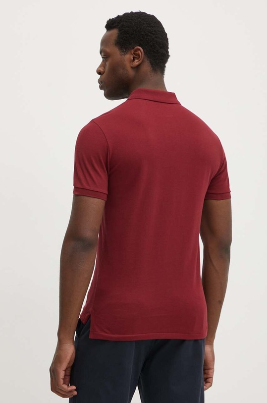 Oblečení Bavlněné polo tričko Ralph Lauren 710536856 burgundské