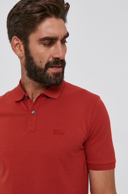 Polo tričko Boss červená 50425985