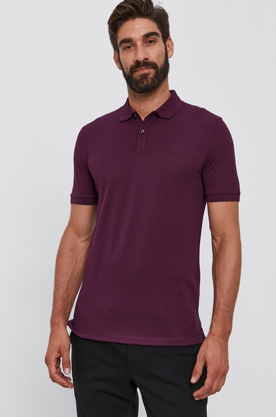 Boss Tricou Polo 50425985 violet SS21