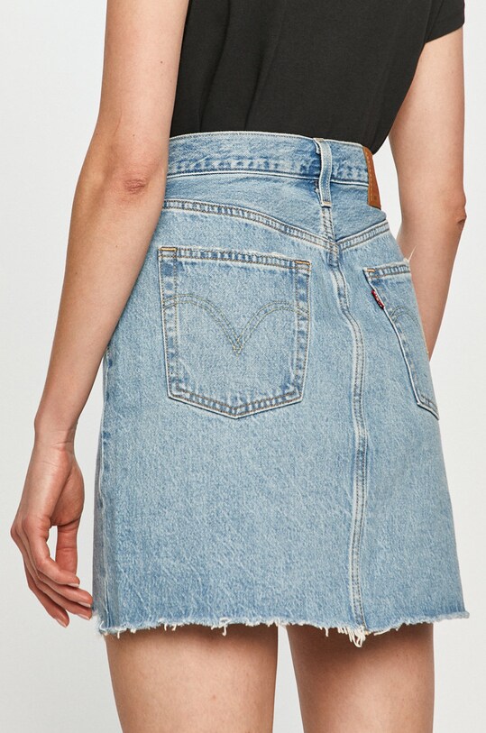 Îmbrăcăminte Levi's fustă din denim 77882.0040 albastru
