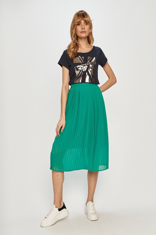 Pepe Jeans - Spódnica Lois PL900918.641 turkusowy SS21