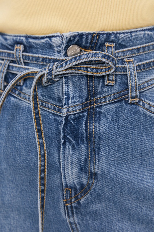 Pepe Jeans fustă din denim albastru PL900910.000
