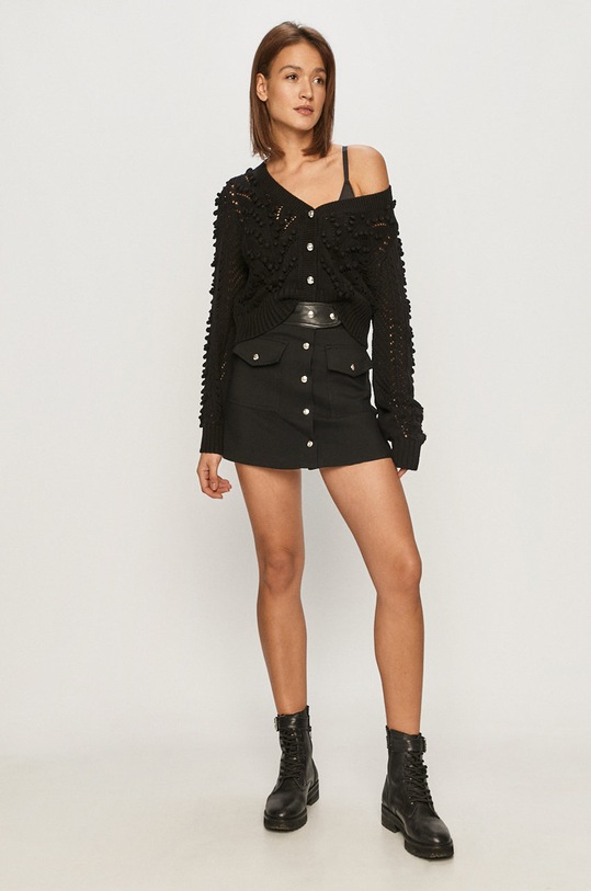 The Kooples - Fusta FJUP22004K negru SS21