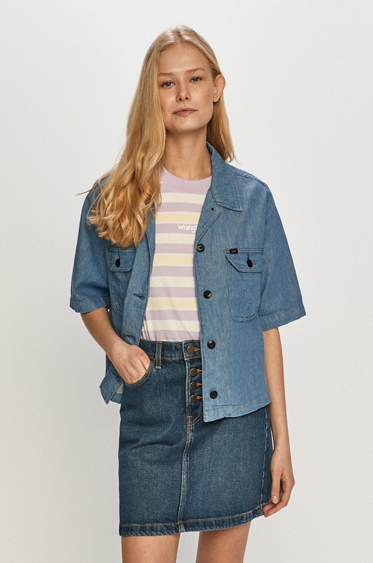 Lee Spódnica jeansowa L38MMWMN granatowy SS21