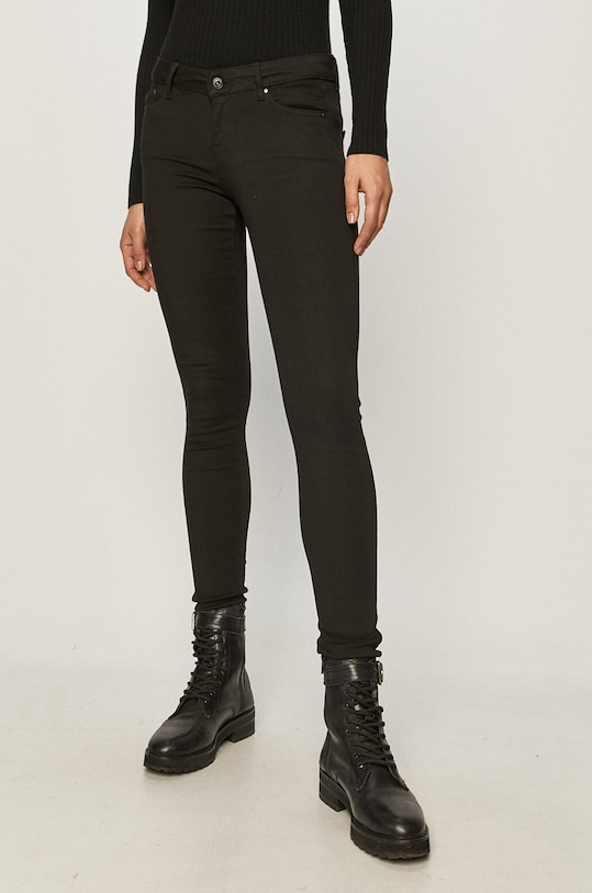 Pepe Jeans - Nohavice Pixie s elastanom čierna PL200025XB1.000
